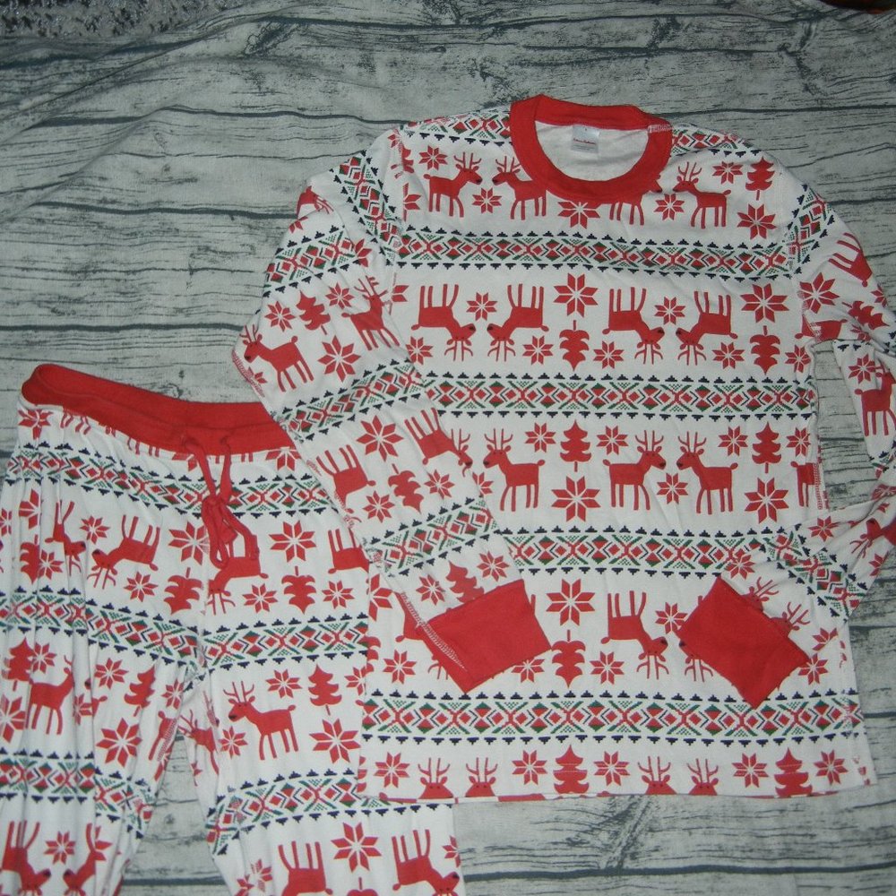 Hanna Andersson Dear Deer PJ Set •Size Small